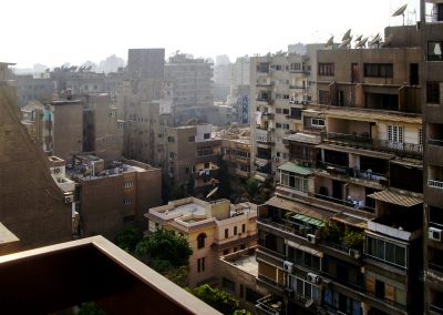 Cairo e pirâmides de Gizé