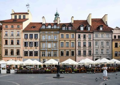 Warsaw, the colorful capital of Poland