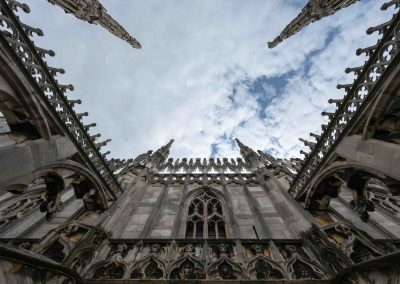 Milão – no topo do Duomo